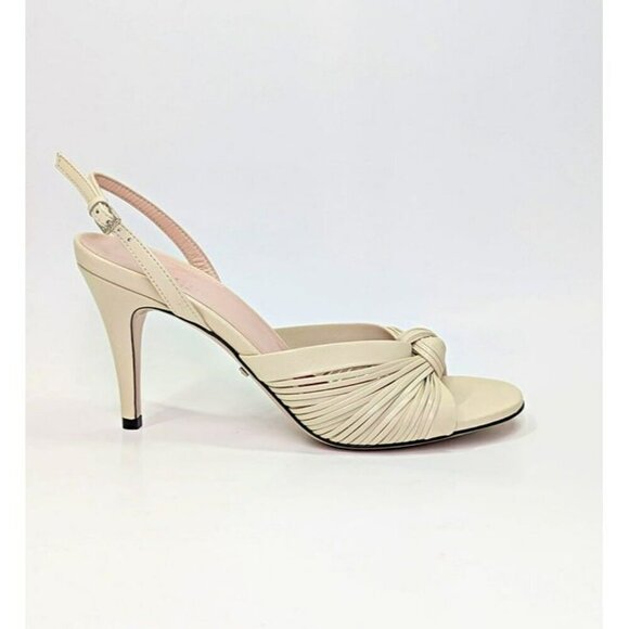 Gucci Crawford Women's Leather Slingback Sandal Women's Size 36 (MSRP $690) - Picture 3 of 11